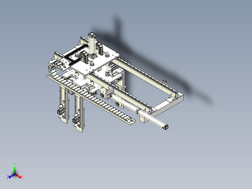 大型三轴真空抓取机械手设计