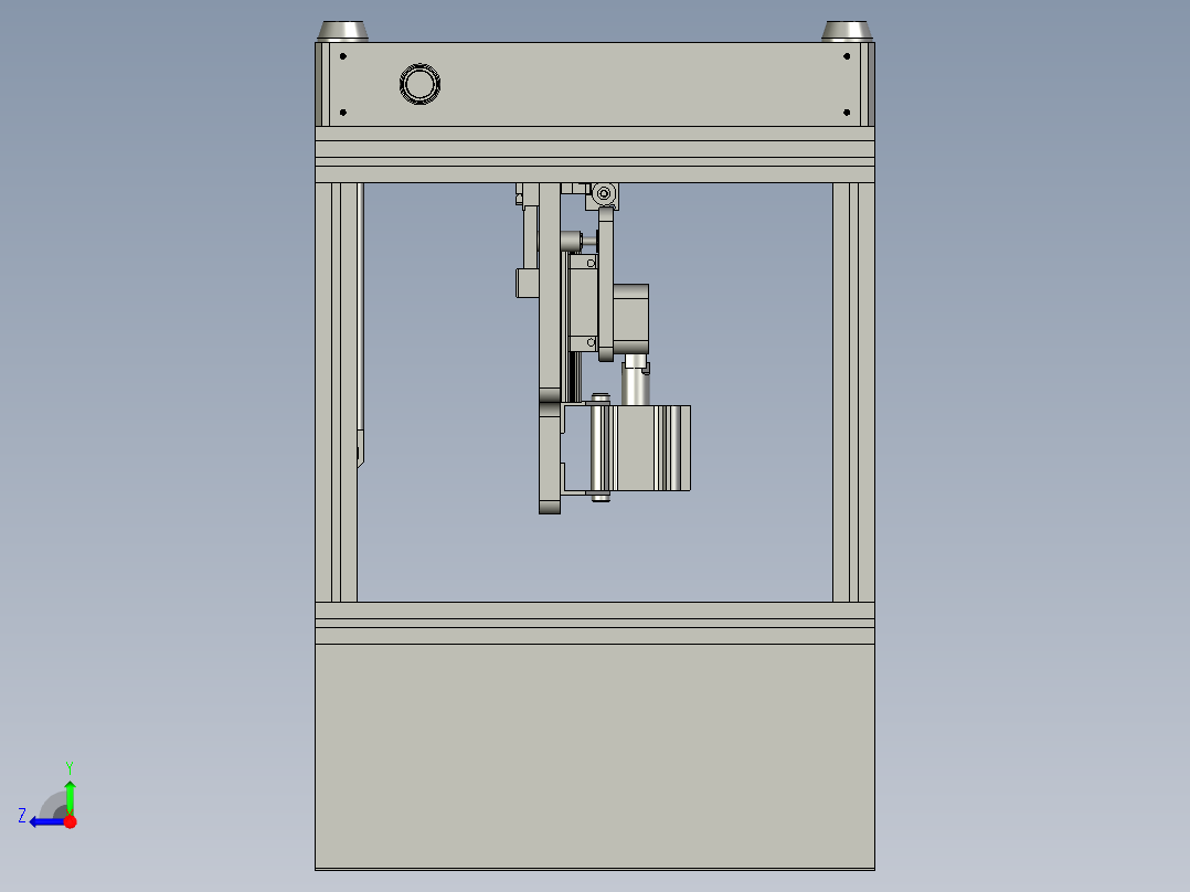 扣合兼FPC折弯设备右视图