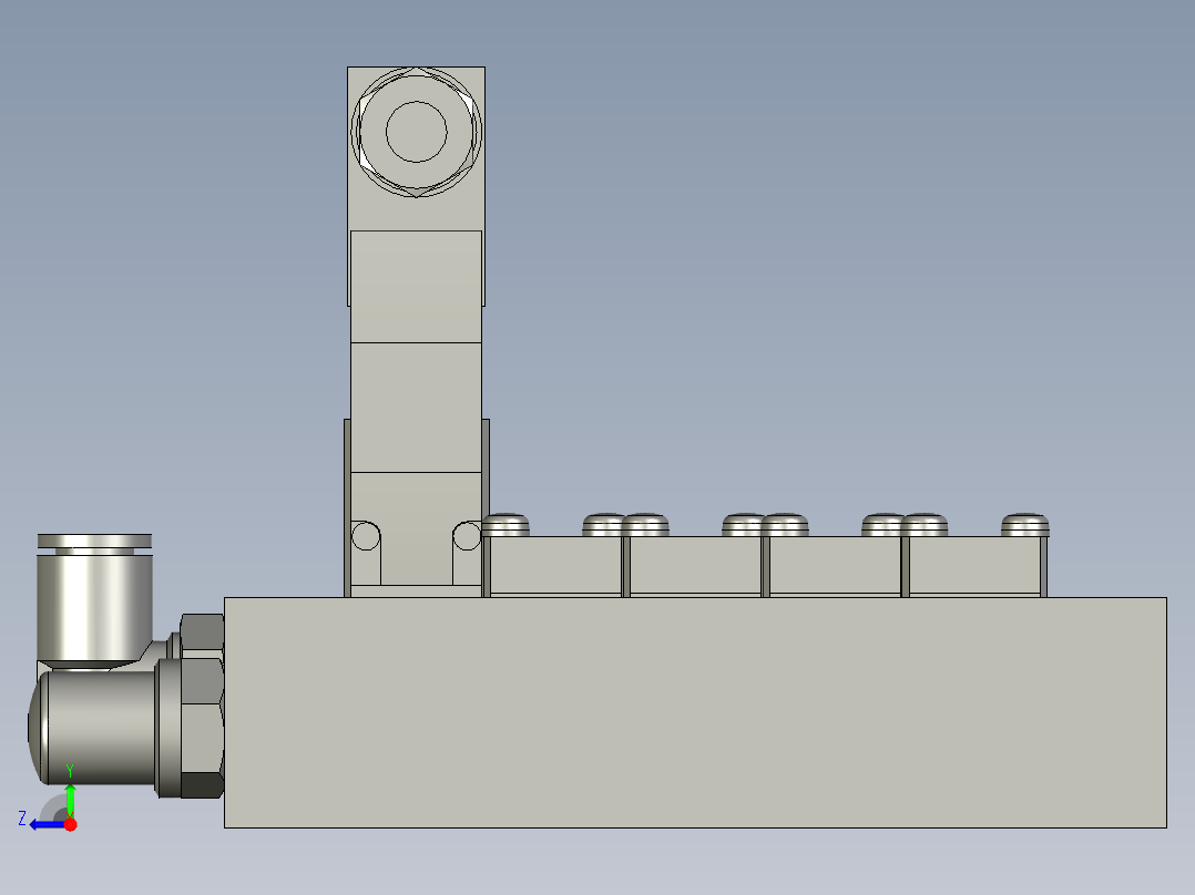 S030-03-00-SMC-SS5Y5-20-05_20-5DZ-C6(5系列电磁阀装配)右视图