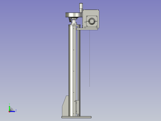 激光器+升降调节-装配体5原装左视缩略图