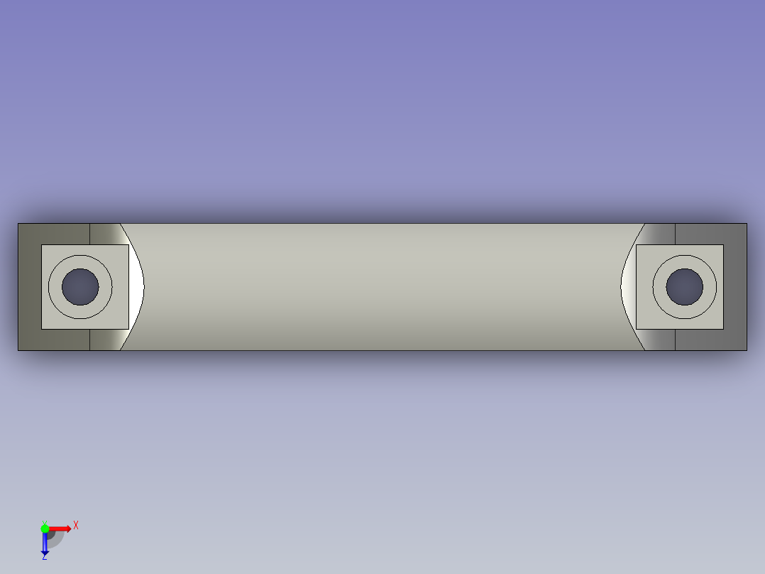怡合达拉手XAB41-L90-H36-E俯视图
