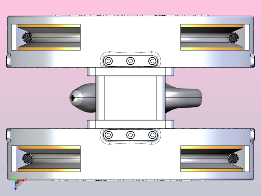 起重机吊钩滑轮组245 kN - 25 t俯视缩略图