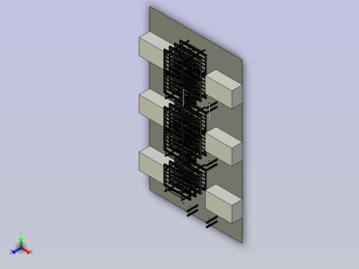工作现场琉璃架