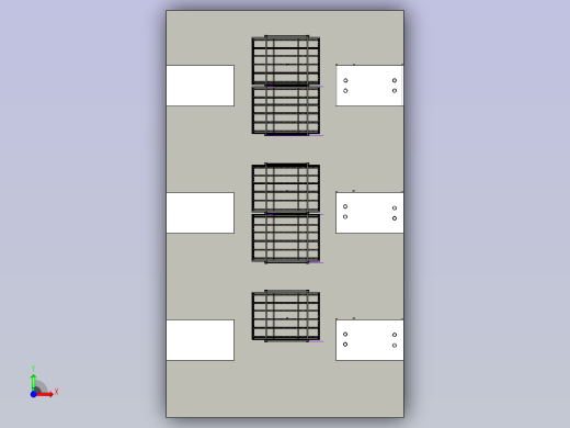 工作现场琉璃架前视缩略图