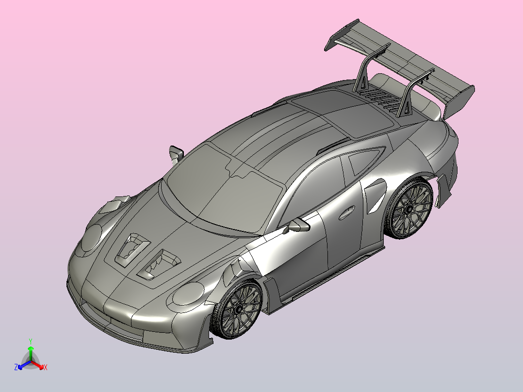 保时捷 911 GT3 RS主视图