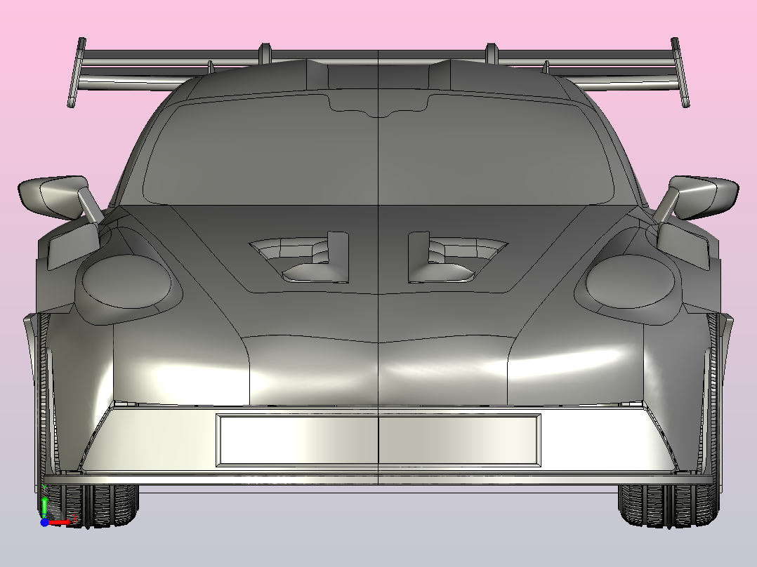 保时捷 911 GT3 RS前视图