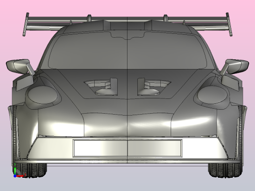 保时捷 911 GT3 RS前视缩略图