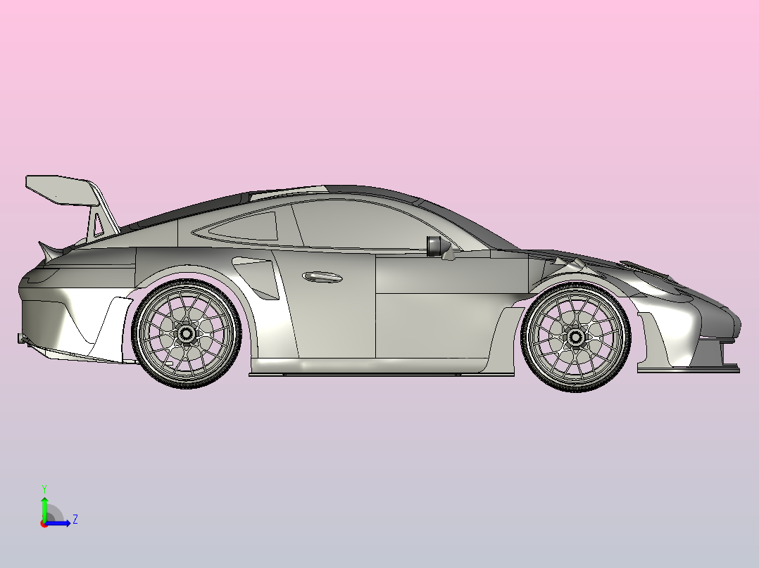 保时捷 911 GT3 RS左视图