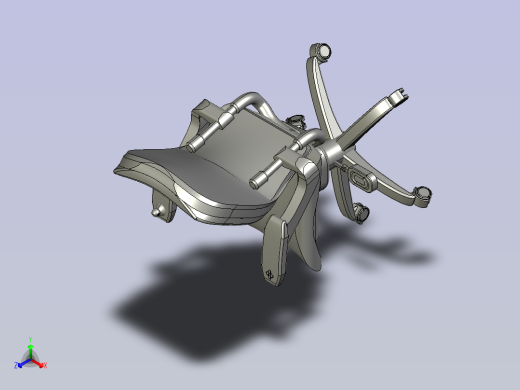 智能椅子模型正等轴测缩略图