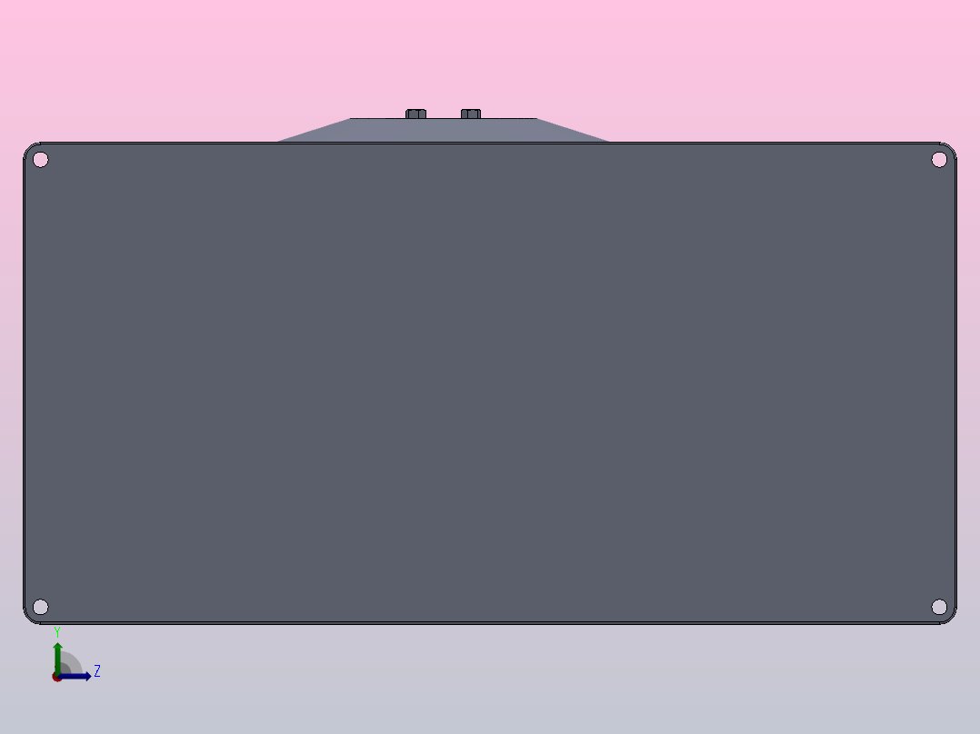 EKRB500×250A1方形管道风机[EKRB500×250A1]左视图