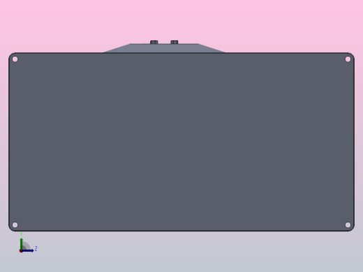 EKRB500×250A1方形管道风机[EKRB500×250A1]左视缩略图