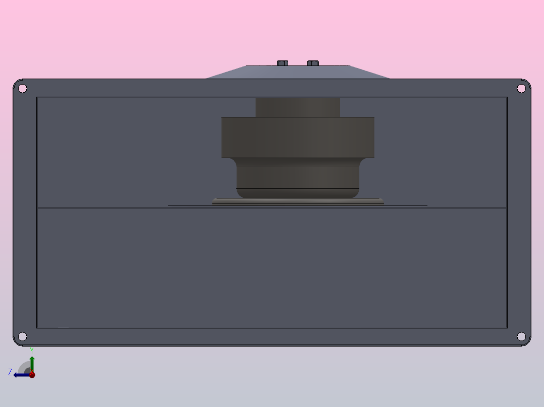 EKRB500×250A1方形管道风机[EKRB500×250A1]右视图