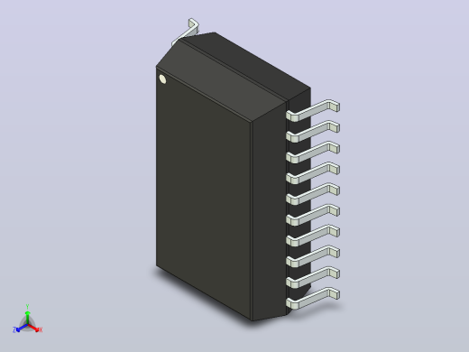 106x SOIC 封装（小外形集成电路）SOIC127P1042X425-20N