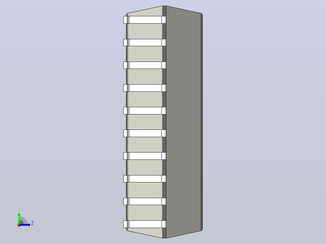 106x SOIC 封装（小外形集成电路）SOIC127P1042X425-20N左视图