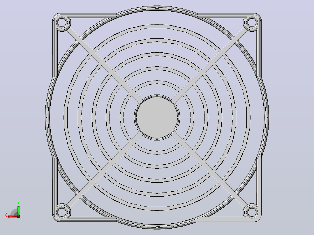 User Library-fan_guard_4in_护网后视图
