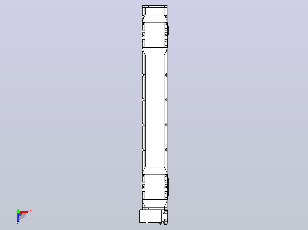皮带直线轴双滑块型TPA-GCBS-150-P80-L325-LP-M75-N3俯视图