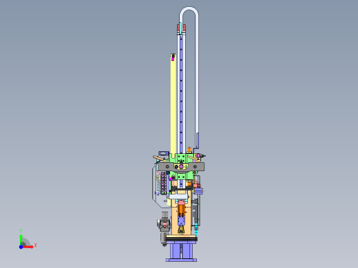 4轴机械手、650双工位自动上下料机前视缩略图