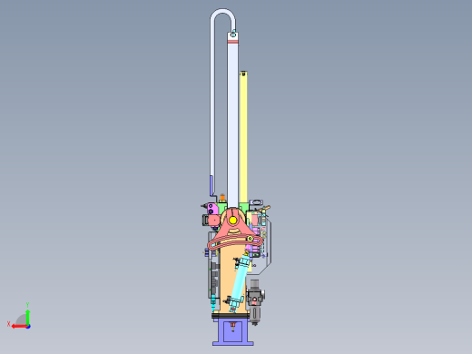4轴机械手、650双工位自动上下料机后视缩略图