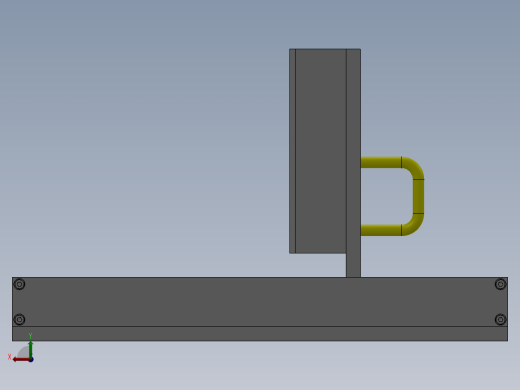料架传送装置后视缩略图