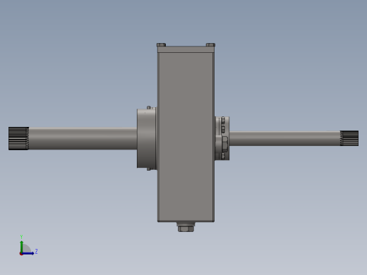solidworks 减速器左视缩略图