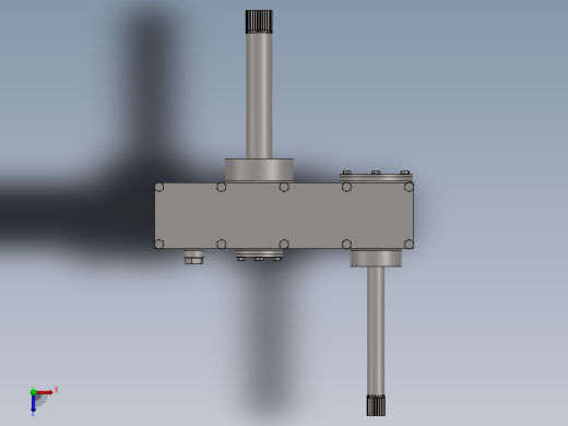 solidworks 减速器俯视缩略图