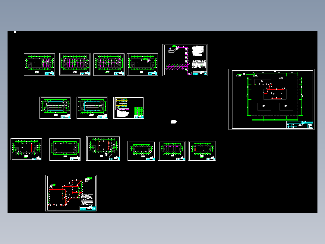 某电子厂全套消防图纸