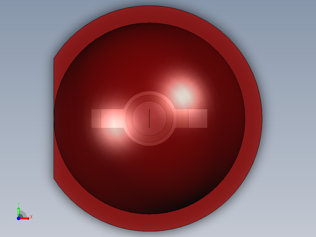 LED_Round_Red96_D5.0mm前视图