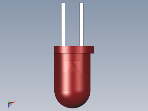 LED_Round_Red96_D5.0mm俯视缩略图