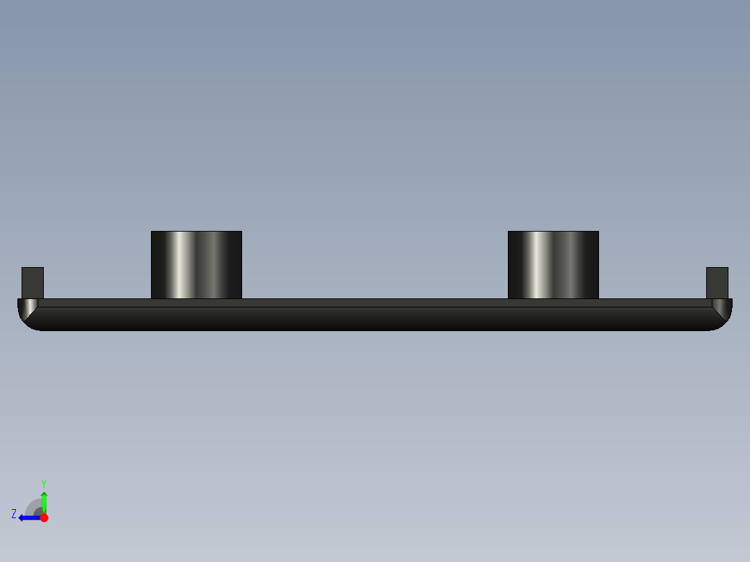 型材-BR 60X90 COVER CAP WITH HOLE KJN514663右视图