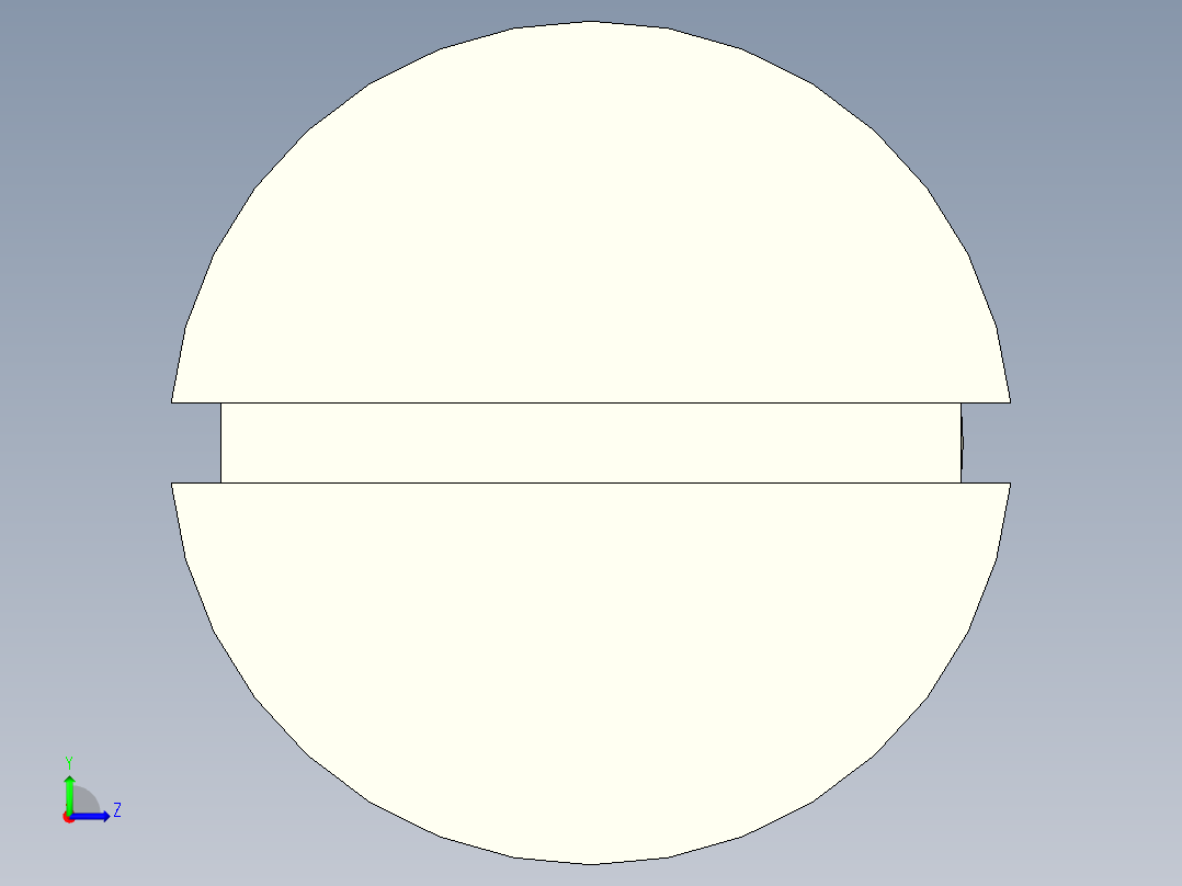 沉头螺钉-Screw_-M24-L288_59-42-4x4-40_-Countersunk_head.stp左视图