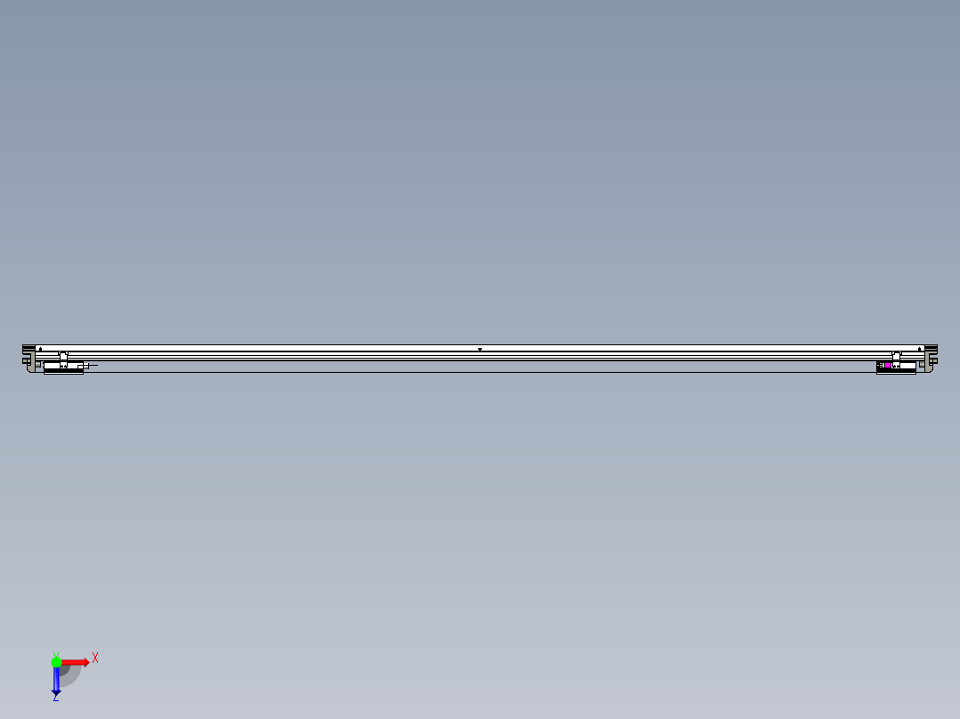 威洛博VL系列3d模型模组2VL14S1Y-S2200俯视图
