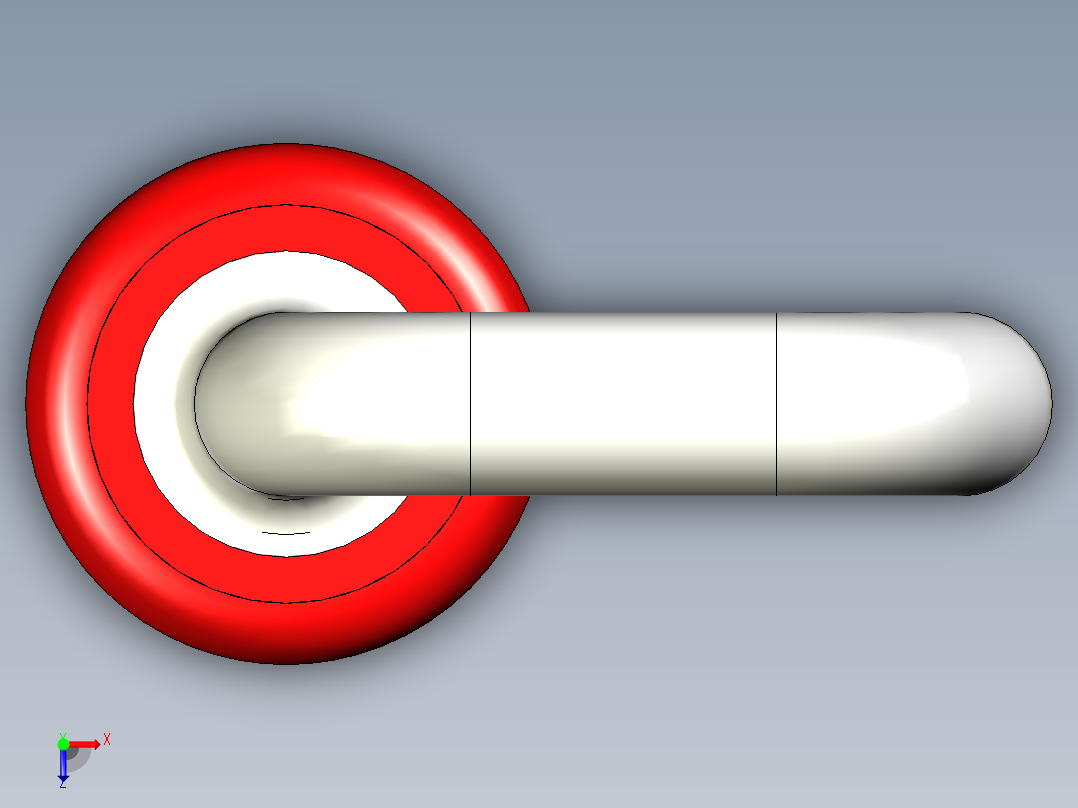 二极管DO-35 1N4148，通孔器件。三种型号可水平或垂直安装在PCB上俯视图