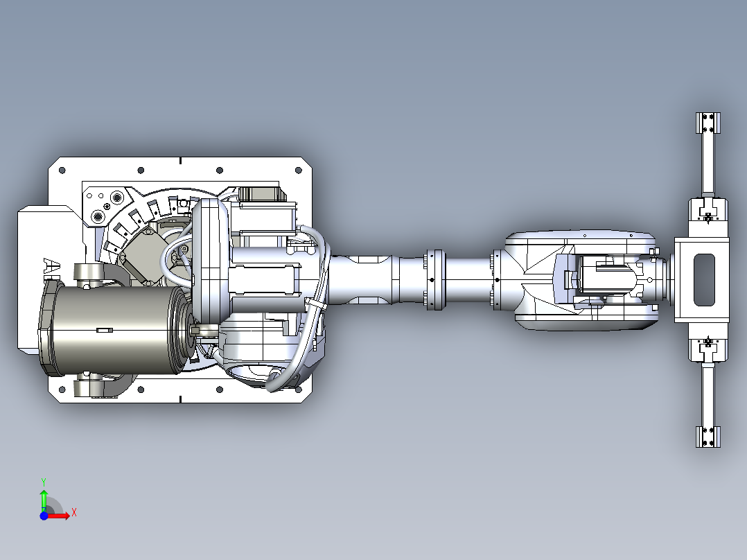 ABB-IRB6700 6轴机器人前视图