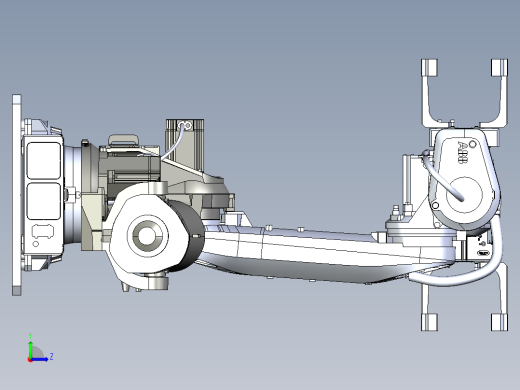 ABB-IRB6700 6轴机器人左视缩略图