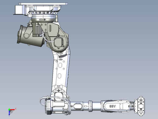 ABB-IRB6700 6轴机器人俯视缩略图