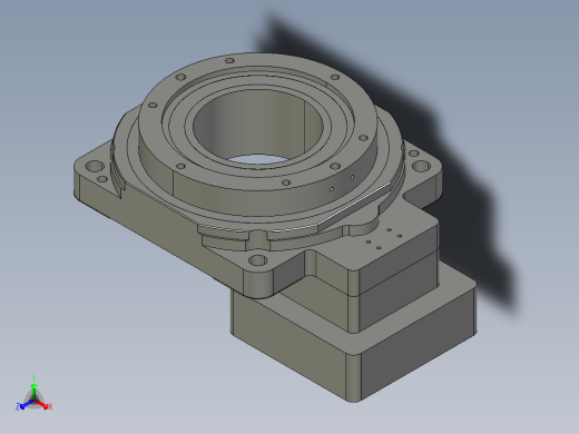 中空旋转平台KFN130-10配86步进