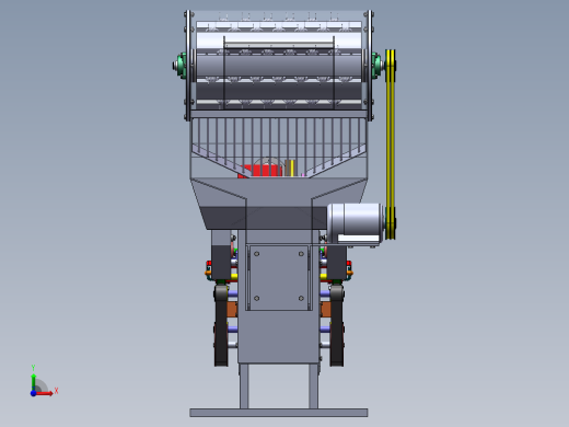 莲蓬剥莲子去膜一体机前视缩略图