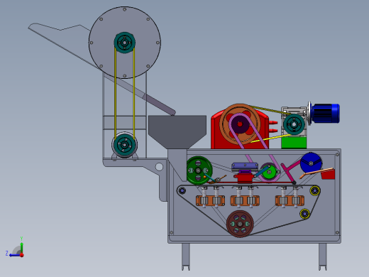 莲蓬剥莲子去膜一体机右视缩略图