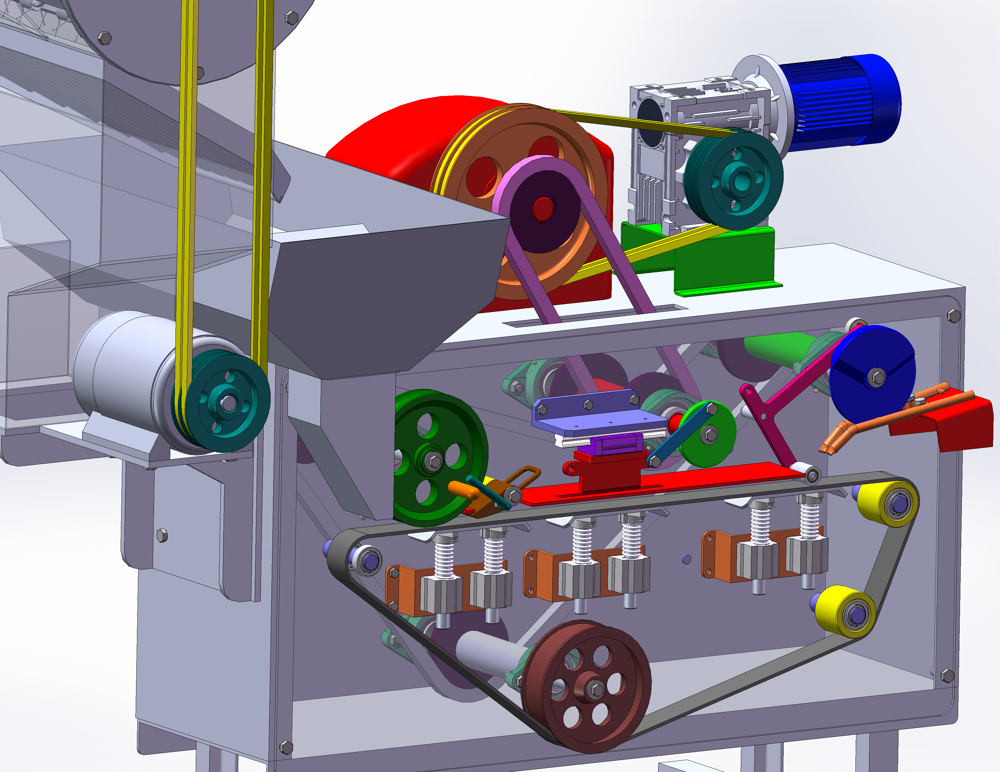 莲蓬剥莲子去膜一体机