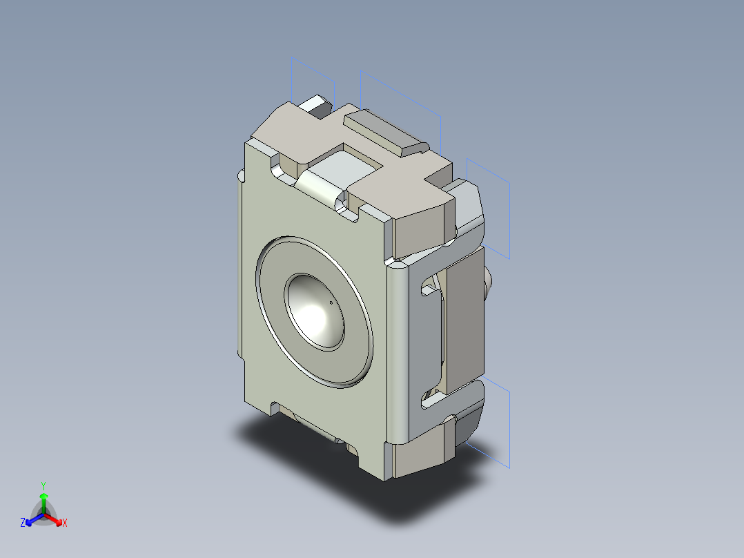 开关继电器保护 SM-PTS820J15KP主视图