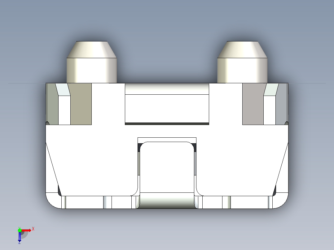 开关继电器保护 SM-PTS820J15KP俯视图