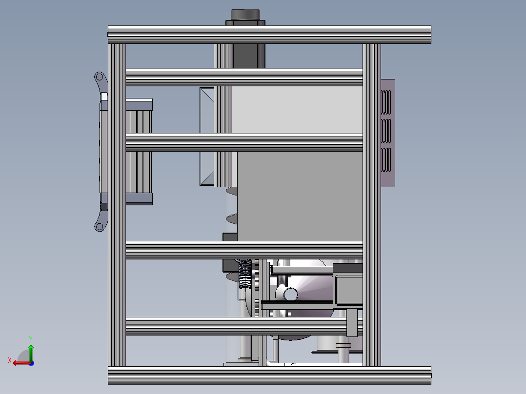 粉料包装机50后视图