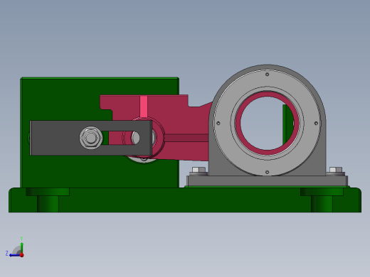 831002拨叉加工工艺及镗φ60H12孔夹具设计【含三维SolidWorks】原创右视缩略图