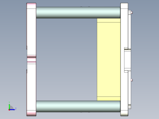 ZAZ00-Aam-A-笔记本CNC工装夹具三维模型CNC2-0208左视缩略图