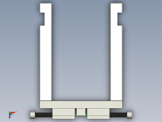 TEA-笔记本CNC工装夹具三维模型CNC2-0317俯视缩略图