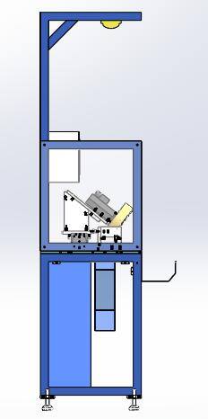 分缝条斜角切割机（sw18可编辑+工程图）缩略图