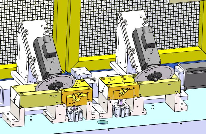 分缝条斜角切割机（sw18可编辑+工程图）