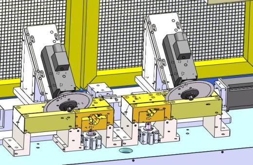 分缝条斜角切割机（sw18可编辑+工程图）缩略图