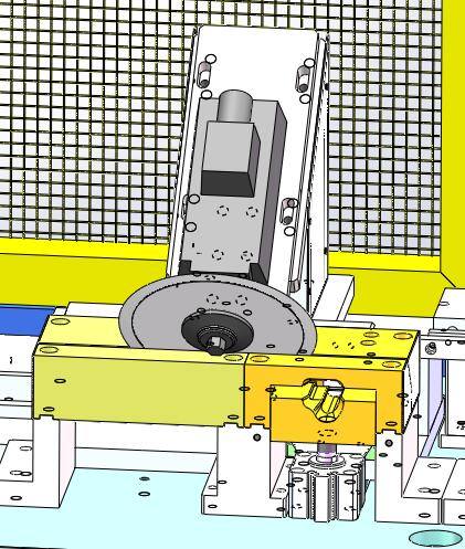 分缝条斜角切割机（sw18可编辑+工程图）缩略图