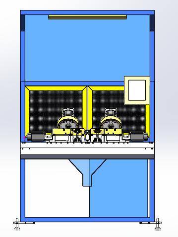 分缝条斜角切割机（sw18可编辑+工程图）缩略图